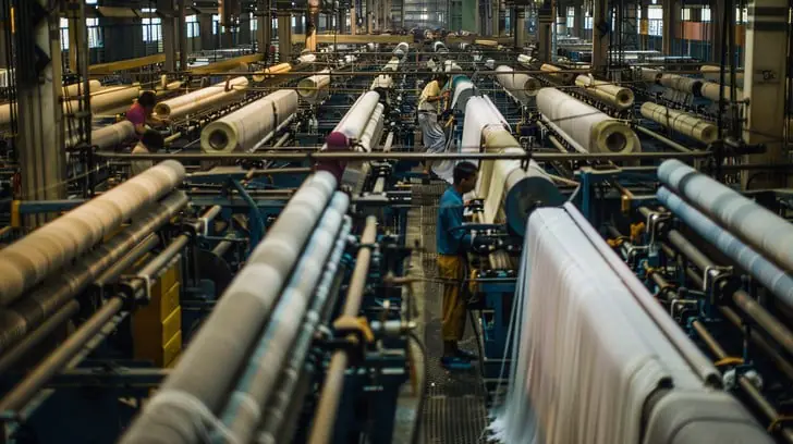 Étude de cas - Industrie textile avec économies d'énergie et optimisation de production